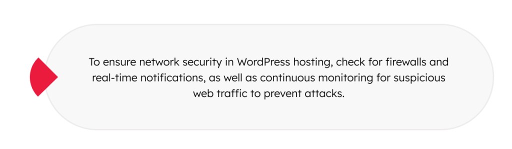Hardened network security for WordPress