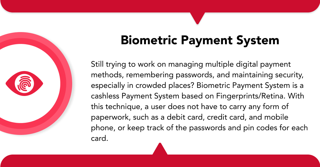 Biometric Payment System