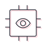 Technology powerhouse with a design eye illustration